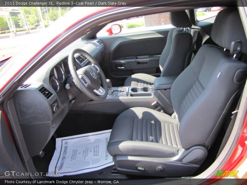 Redline 3-Coat Pearl / Dark Slate Gray 2011 Dodge Challenger SE