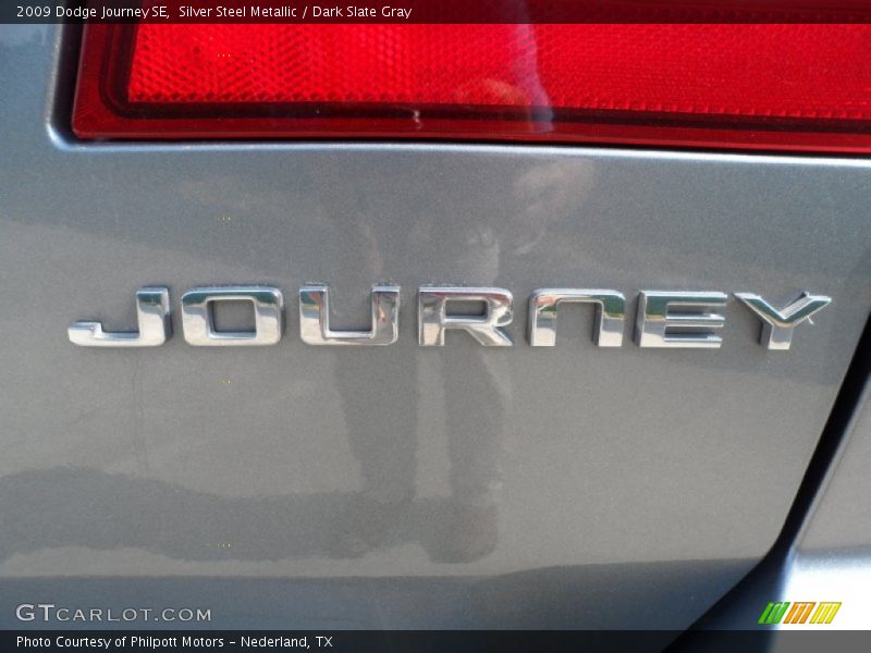 Silver Steel Metallic / Dark Slate Gray 2009 Dodge Journey SE
