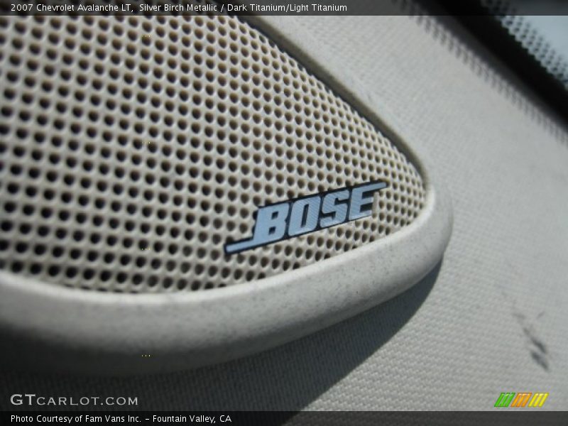 Silver Birch Metallic / Dark Titanium/Light Titanium 2007 Chevrolet Avalanche LT