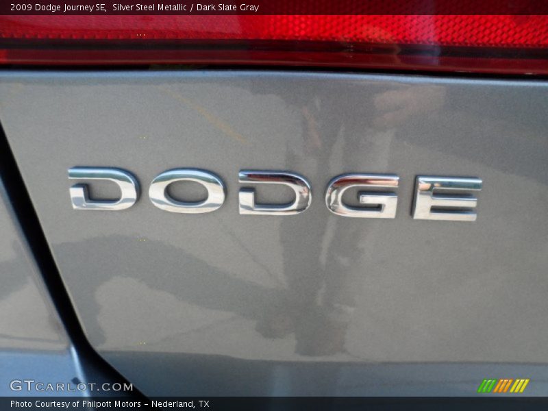 Silver Steel Metallic / Dark Slate Gray 2009 Dodge Journey SE