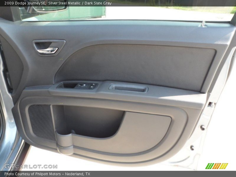 Silver Steel Metallic / Dark Slate Gray 2009 Dodge Journey SE