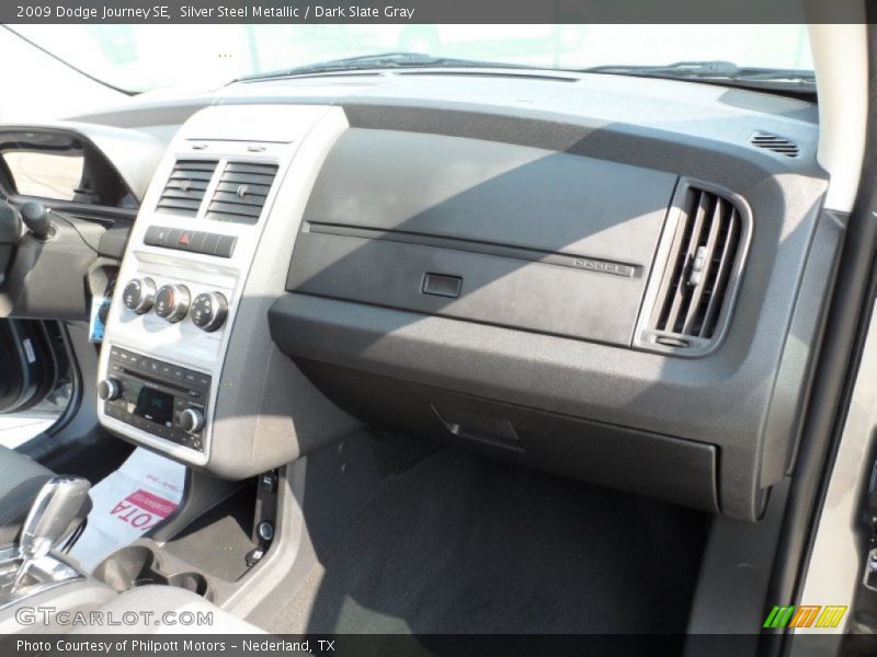 Silver Steel Metallic / Dark Slate Gray 2009 Dodge Journey SE