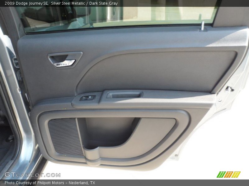 Silver Steel Metallic / Dark Slate Gray 2009 Dodge Journey SE