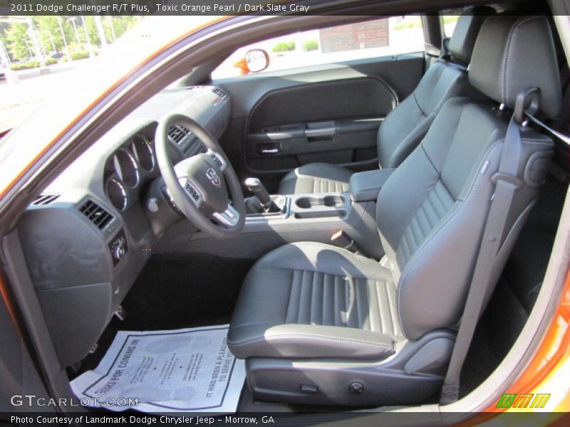  2011 Challenger R/T Plus Dark Slate Gray Interior