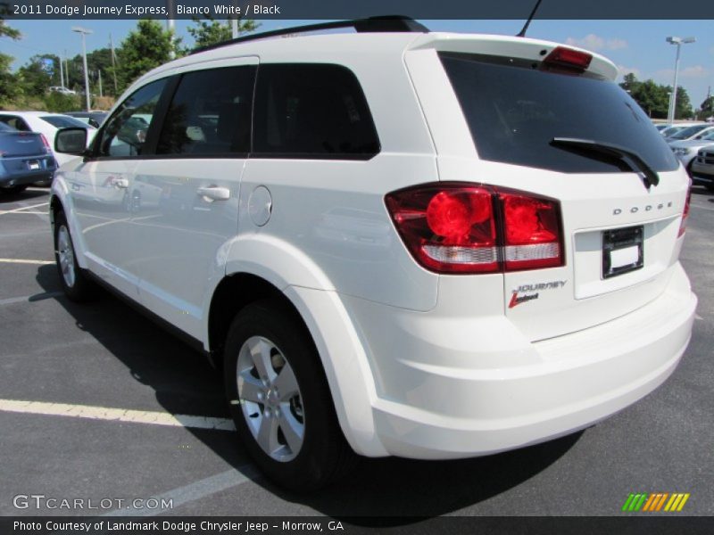 Bianco White / Black 2011 Dodge Journey Express