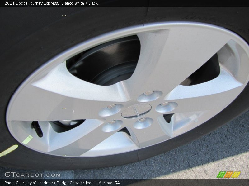 Bianco White / Black 2011 Dodge Journey Express
