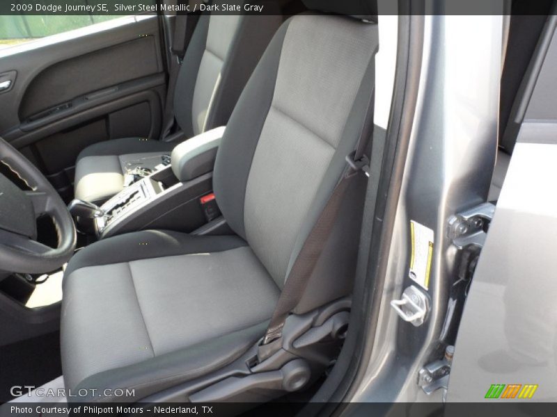 Silver Steel Metallic / Dark Slate Gray 2009 Dodge Journey SE
