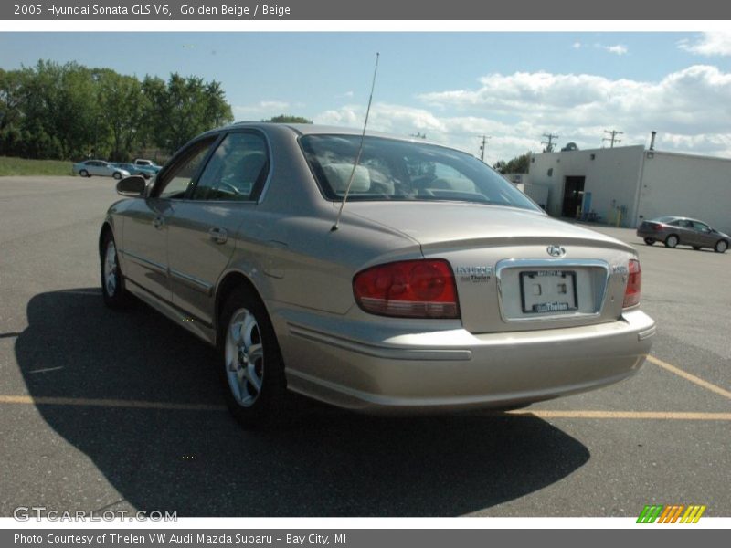 Golden Beige / Beige 2005 Hyundai Sonata GLS V6