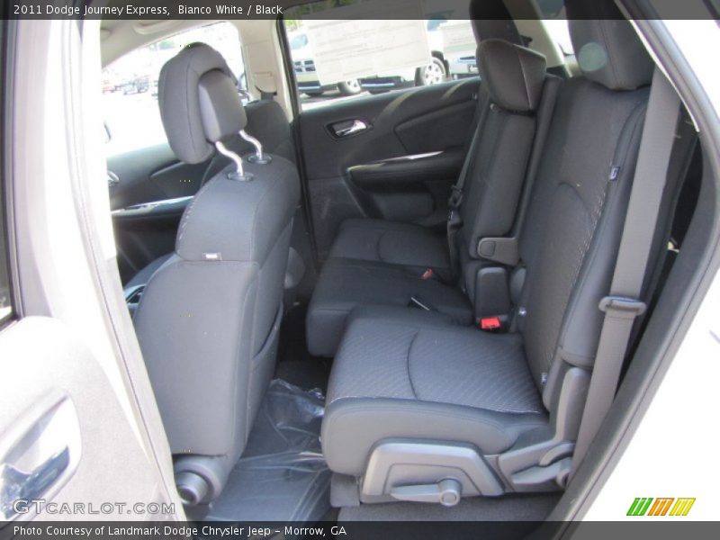 Bianco White / Black 2011 Dodge Journey Express