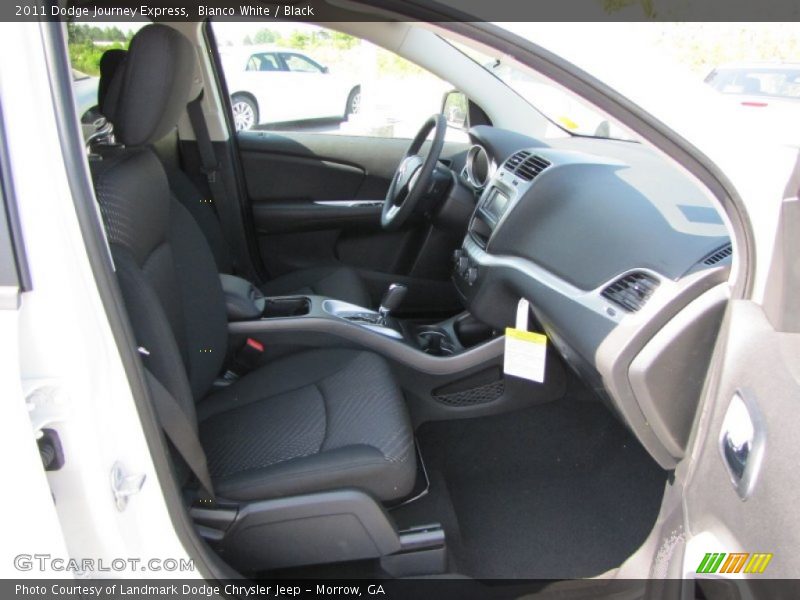 Bianco White / Black 2011 Dodge Journey Express
