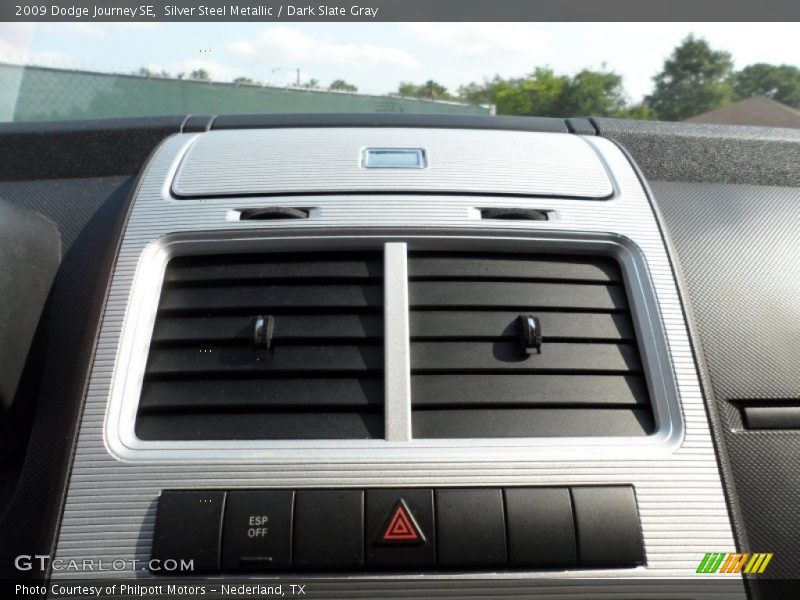 Silver Steel Metallic / Dark Slate Gray 2009 Dodge Journey SE