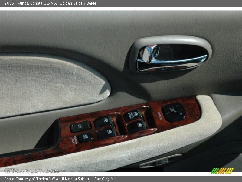 Golden Beige / Beige 2005 Hyundai Sonata GLS V6