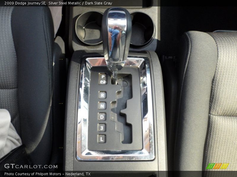 Silver Steel Metallic / Dark Slate Gray 2009 Dodge Journey SE
