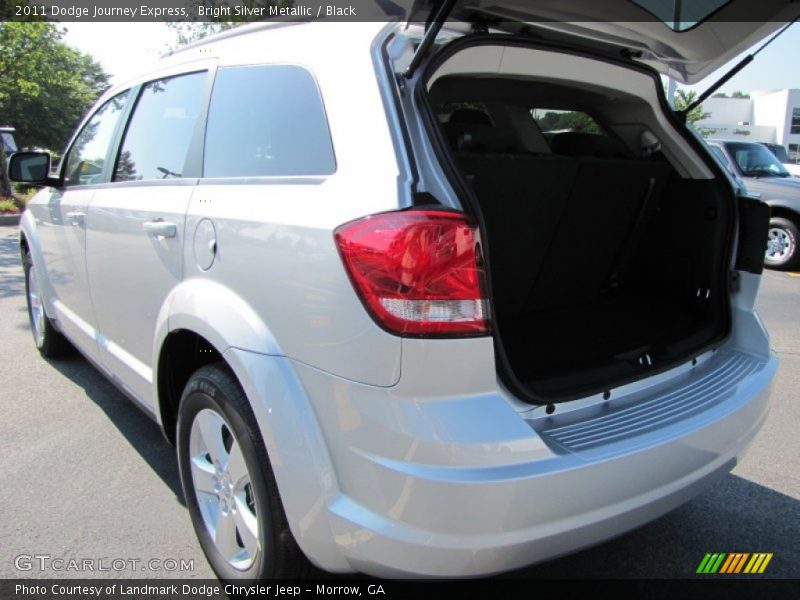 Bright Silver Metallic / Black 2011 Dodge Journey Express