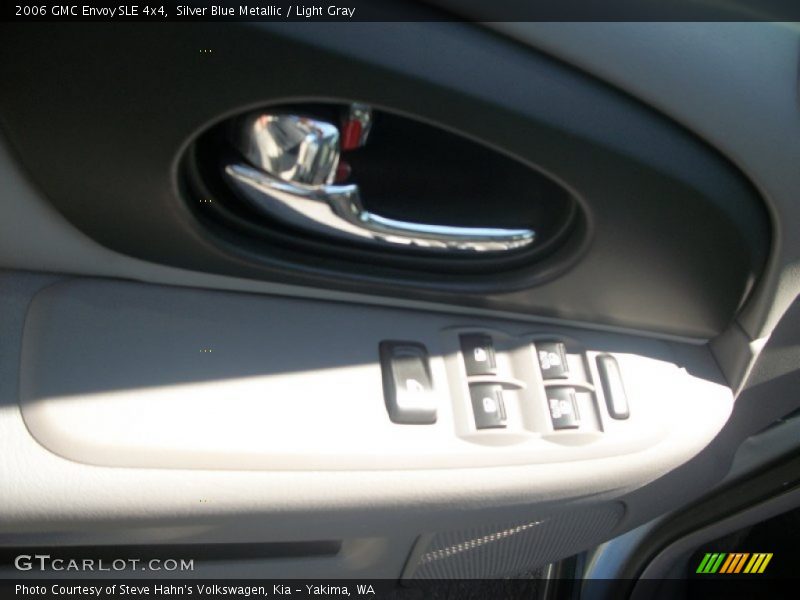 Silver Blue Metallic / Light Gray 2006 GMC Envoy SLE 4x4