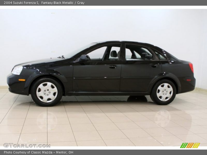 Fantasy Black Metallic / Gray 2004 Suzuki Forenza S