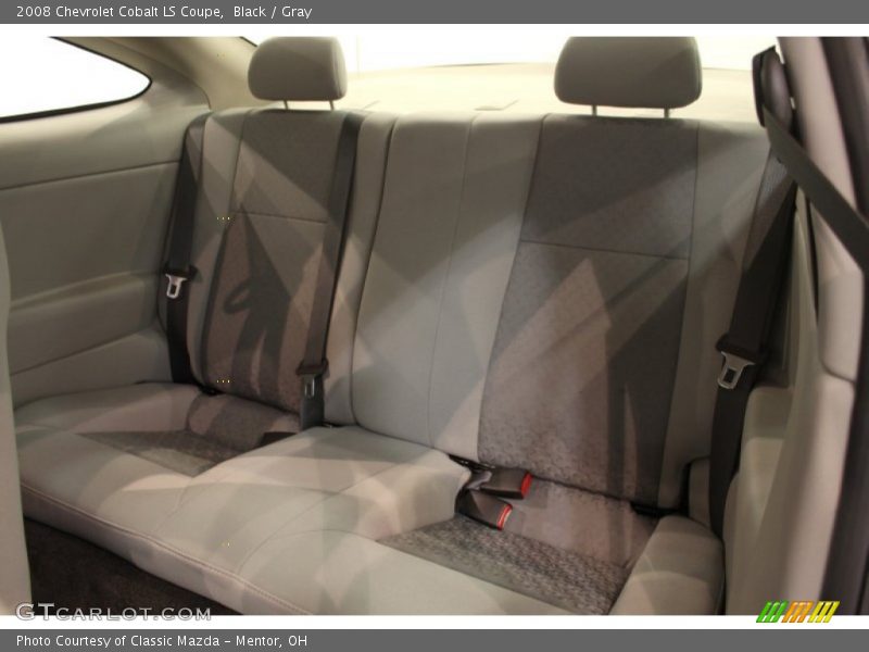 Black / Gray 2008 Chevrolet Cobalt LS Coupe