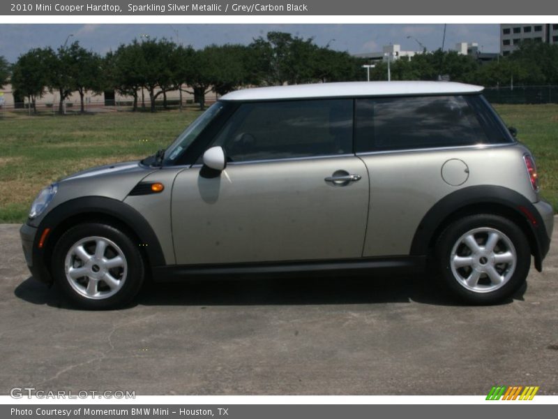 Sparkling Silver Metallic / Grey/Carbon Black 2010 Mini Cooper Hardtop