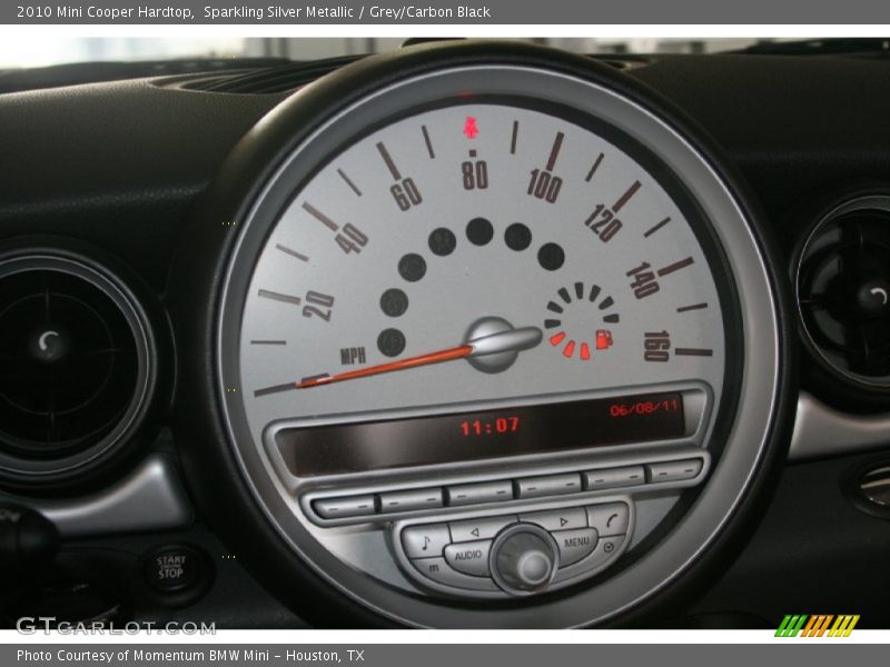 Sparkling Silver Metallic / Grey/Carbon Black 2010 Mini Cooper Hardtop