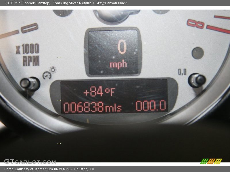 Sparkling Silver Metallic / Grey/Carbon Black 2010 Mini Cooper Hardtop