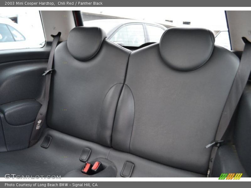 Chili Red / Panther Black 2003 Mini Cooper Hardtop