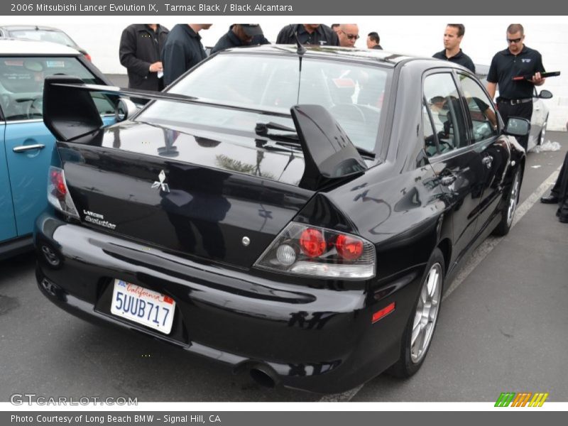 Tarmac Black / Black Alcantara 2006 Mitsubishi Lancer Evolution IX