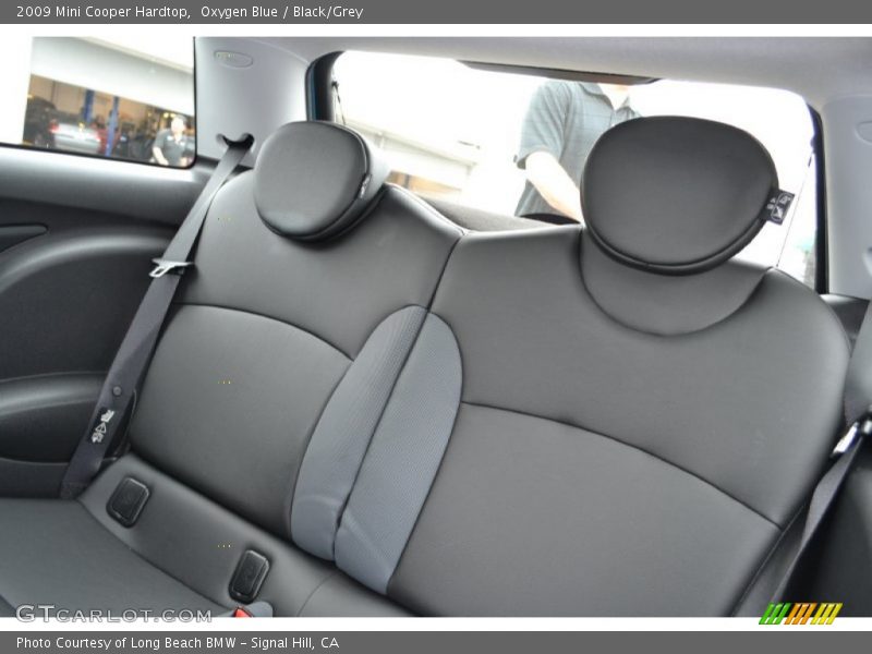 Oxygen Blue / Black/Grey 2009 Mini Cooper Hardtop