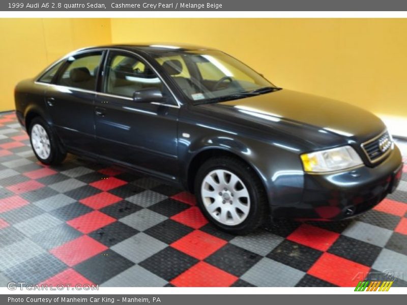 Cashmere Grey Pearl / Melange Beige 1999 Audi A6 2.8 quattro Sedan