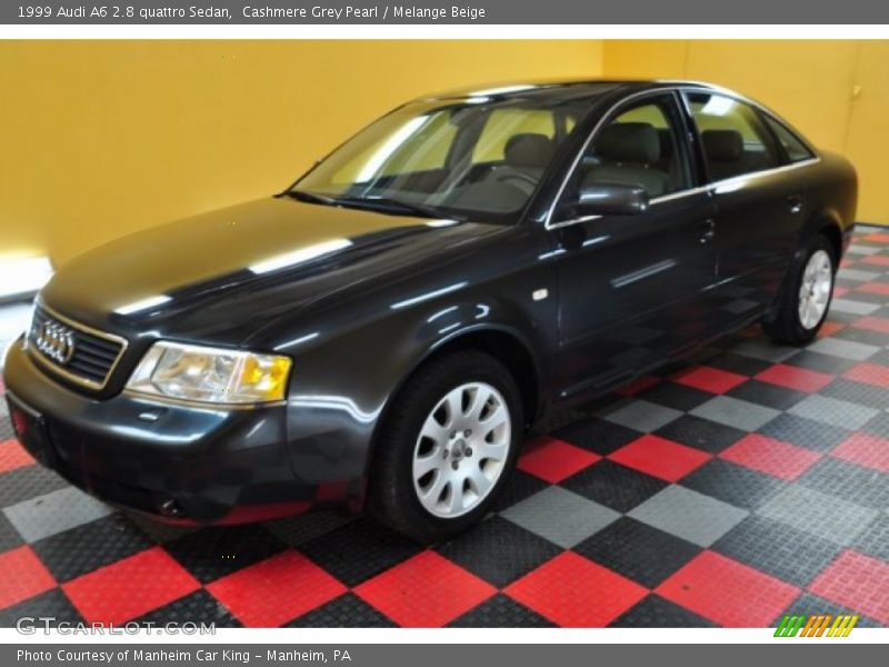 Cashmere Grey Pearl / Melange Beige 1999 Audi A6 2.8 quattro Sedan