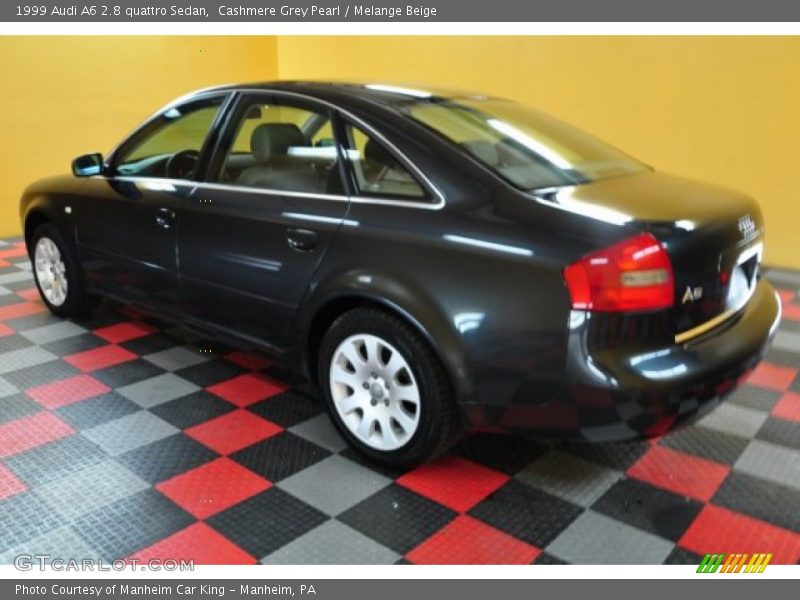 Cashmere Grey Pearl / Melange Beige 1999 Audi A6 2.8 quattro Sedan