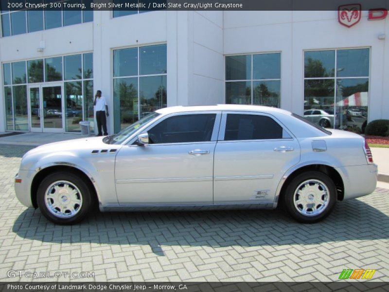 Bright Silver Metallic / Dark Slate Gray/Light Graystone 2006 Chrysler 300 Touring