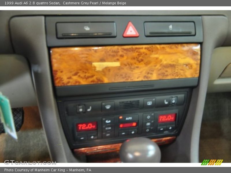 Cashmere Grey Pearl / Melange Beige 1999 Audi A6 2.8 quattro Sedan