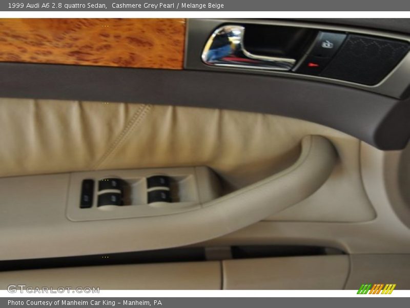 Cashmere Grey Pearl / Melange Beige 1999 Audi A6 2.8 quattro Sedan