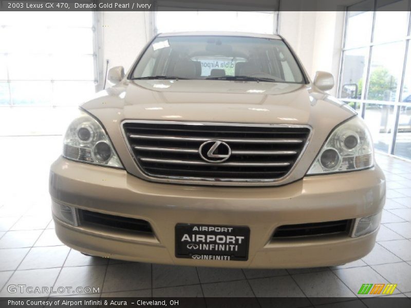 Dorado Gold Pearl / Ivory 2003 Lexus GX 470