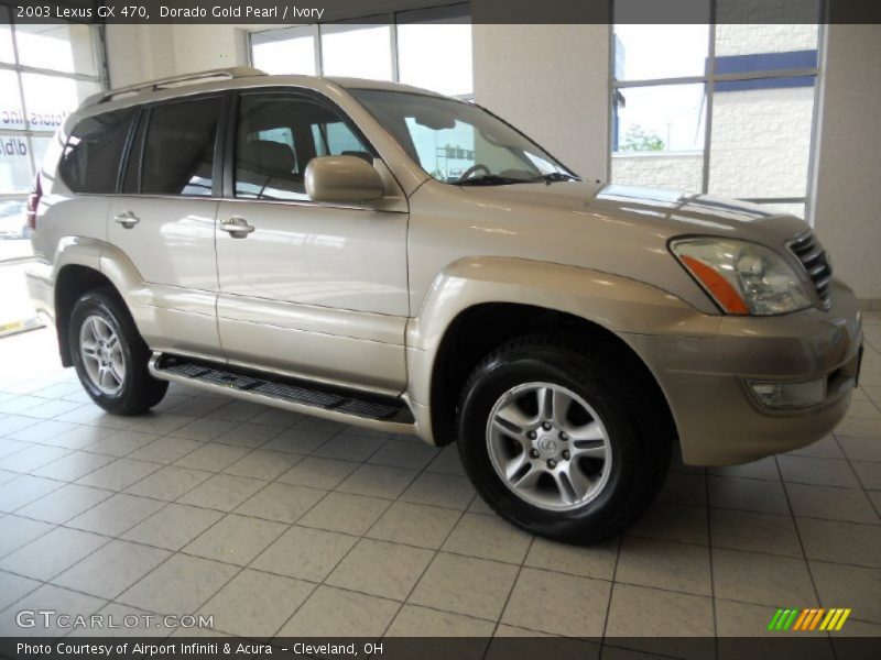 Dorado Gold Pearl / Ivory 2003 Lexus GX 470