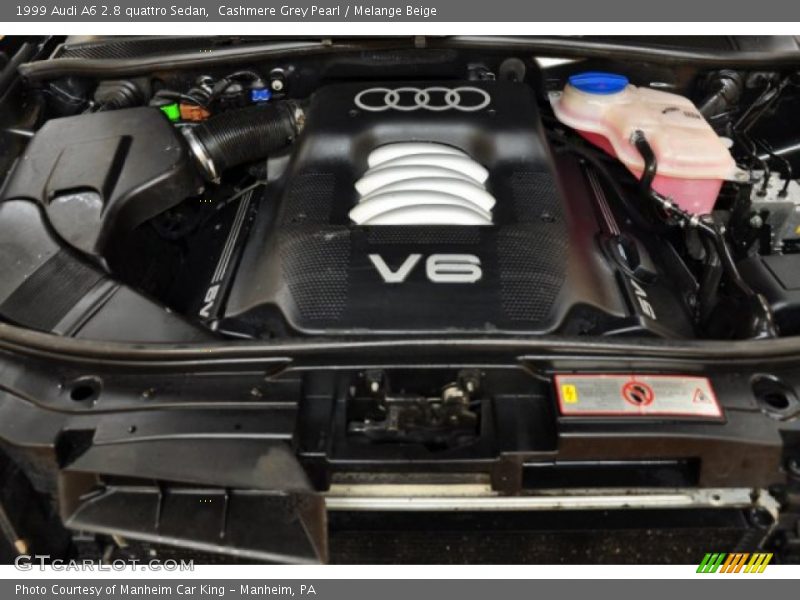  1999 A6 2.8 quattro Sedan Engine - 2.8 Liter DOHC 30-Valve V6