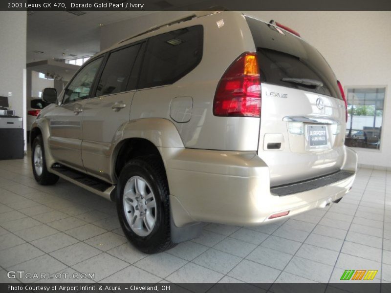 Dorado Gold Pearl / Ivory 2003 Lexus GX 470