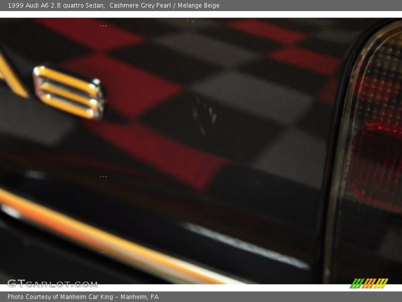 Cashmere Grey Pearl / Melange Beige 1999 Audi A6 2.8 quattro Sedan