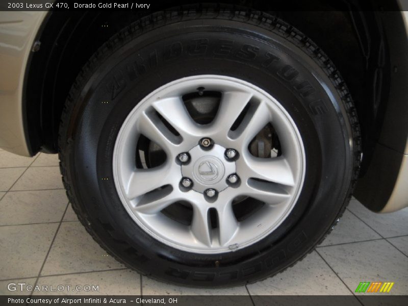 Dorado Gold Pearl / Ivory 2003 Lexus GX 470