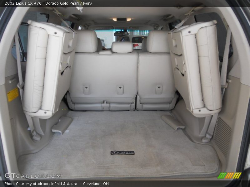 Dorado Gold Pearl / Ivory 2003 Lexus GX 470