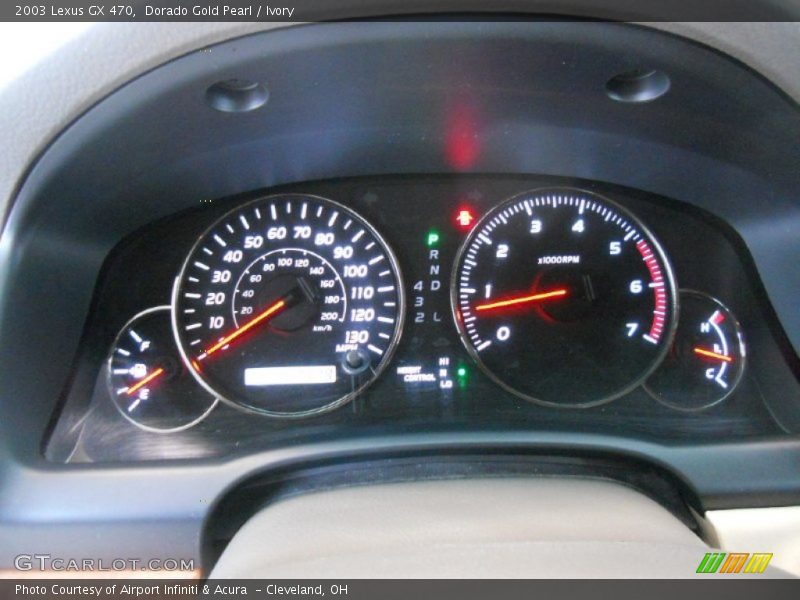Dorado Gold Pearl / Ivory 2003 Lexus GX 470