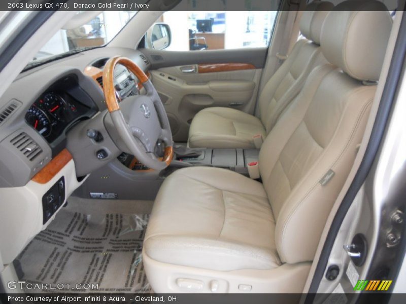 Dorado Gold Pearl / Ivory 2003 Lexus GX 470