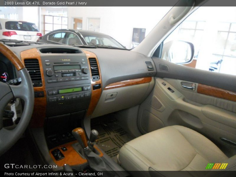 Dorado Gold Pearl / Ivory 2003 Lexus GX 470