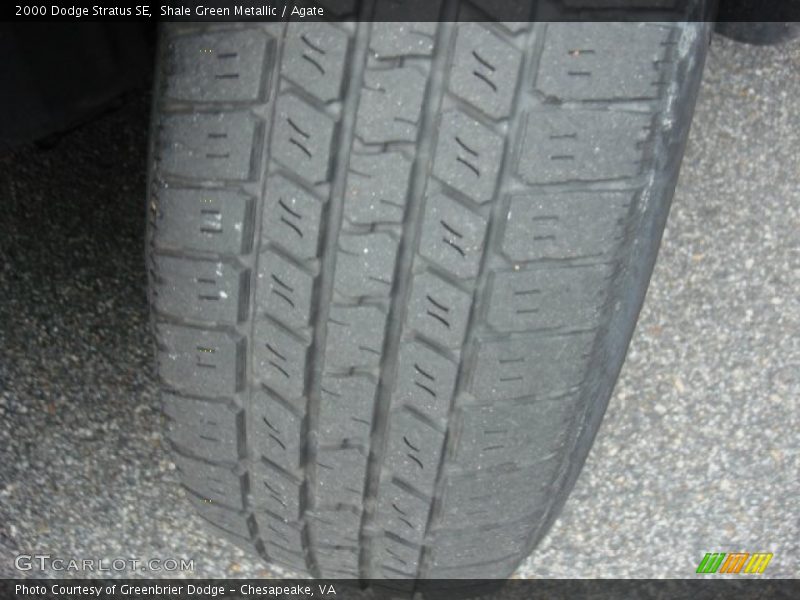 Shale Green Metallic / Agate 2000 Dodge Stratus SE