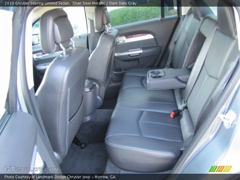 Silver Steel Metallic / Dark Slate Gray 2010 Chrysler Sebring Limited Sedan