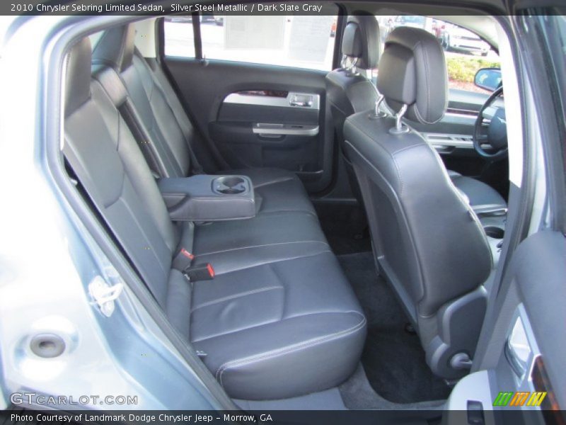 Silver Steel Metallic / Dark Slate Gray 2010 Chrysler Sebring Limited Sedan
