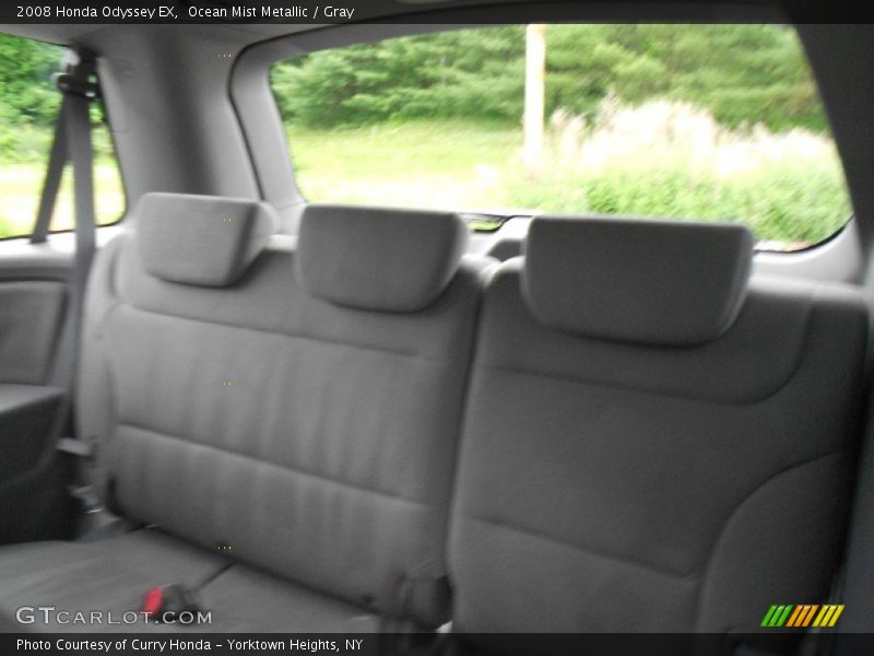 Ocean Mist Metallic / Gray 2008 Honda Odyssey EX
