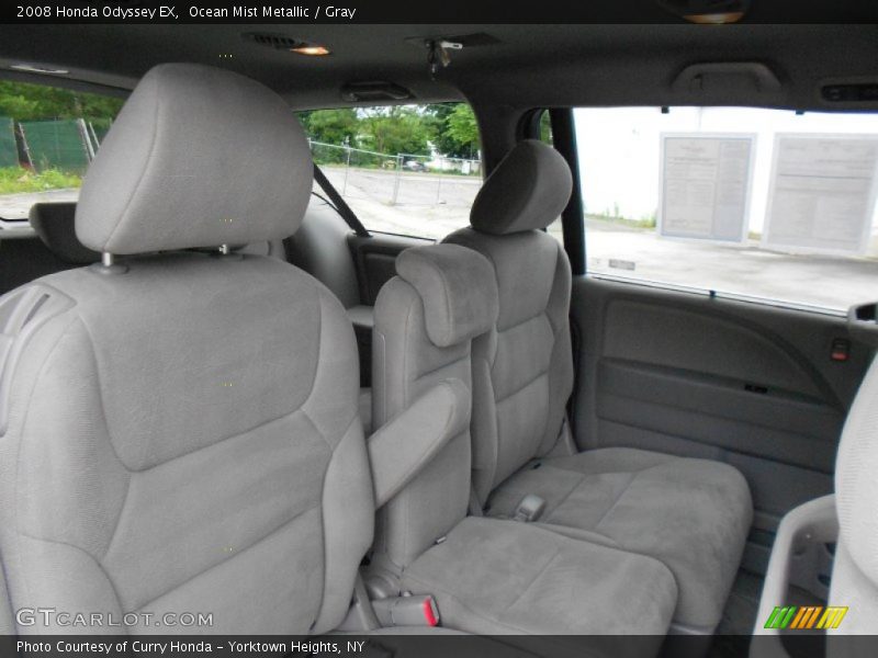 Ocean Mist Metallic / Gray 2008 Honda Odyssey EX
