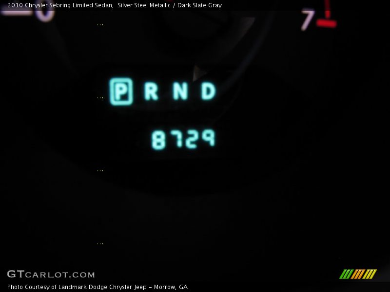 Silver Steel Metallic / Dark Slate Gray 2010 Chrysler Sebring Limited Sedan