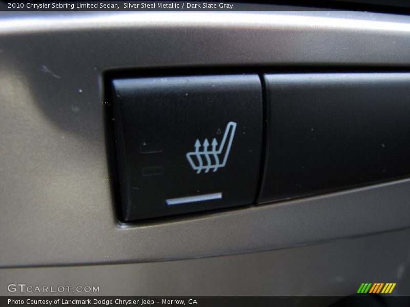 Silver Steel Metallic / Dark Slate Gray 2010 Chrysler Sebring Limited Sedan